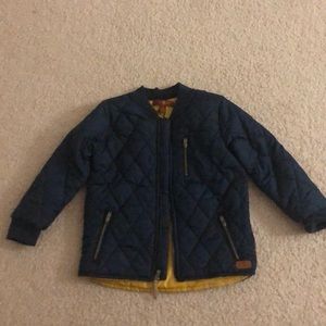 7 for all mankind toddler 3T quilted navy jacket boys